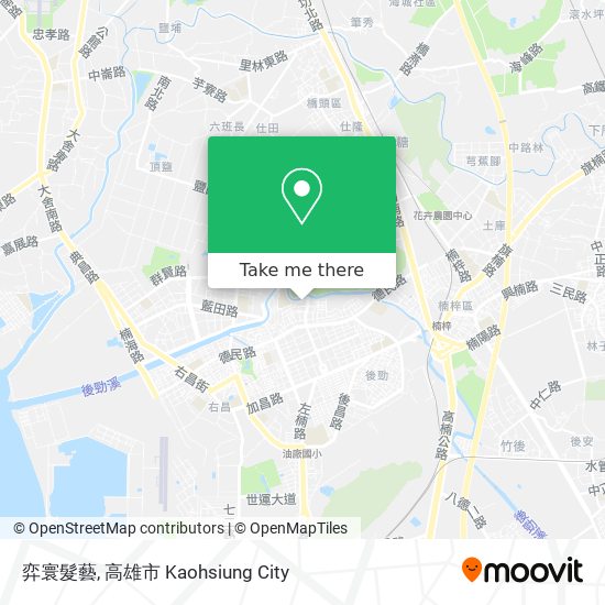 弈寰髮藝 map