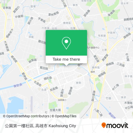 公園第一樓社區 map