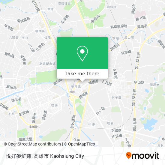悅好麥鮮雞 map