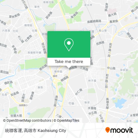 統聯客運 map