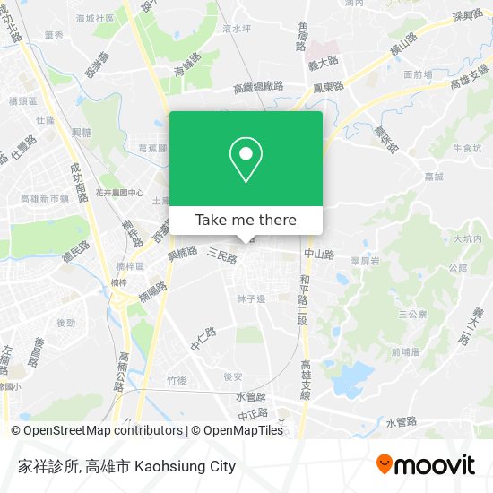 家祥診所 map