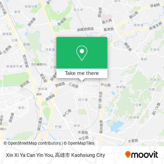 Xin Xi Ya Can Yin You map