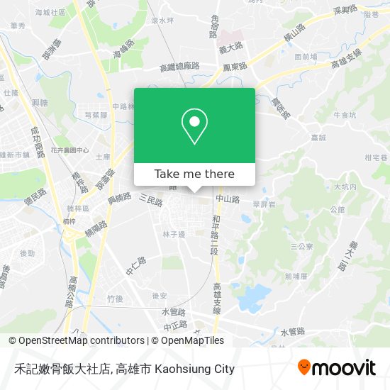 禾記嫩骨飯大社店 map