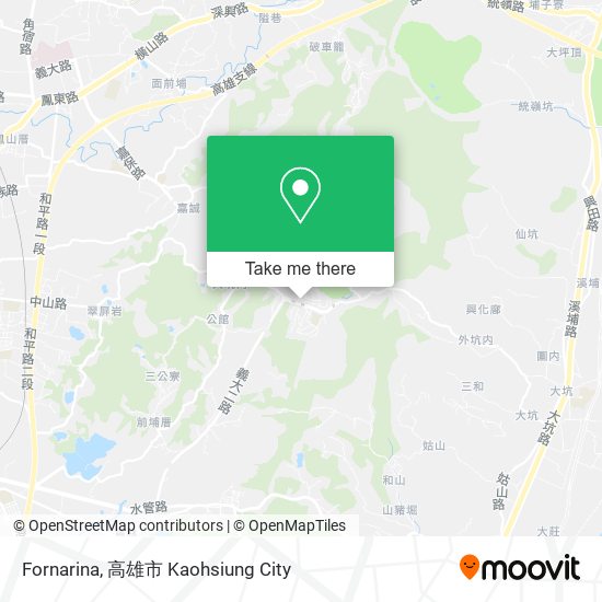 Fornarina map