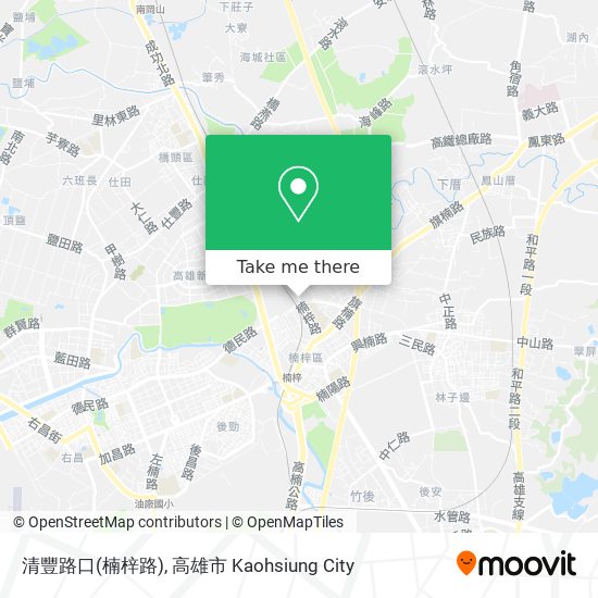 清豐路口(楠梓路) map