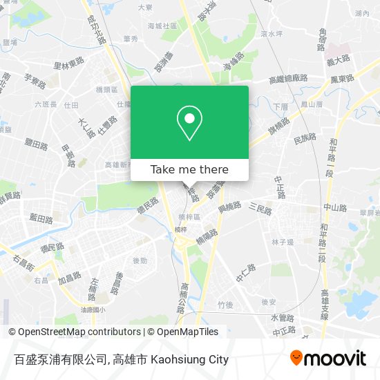 百盛泵浦有限公司地圖