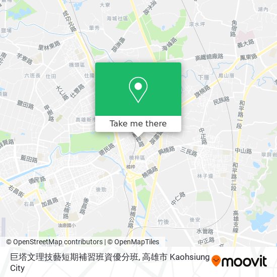 巨塔文理技藝短期補習班資優分班 map