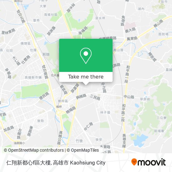 仁翔新都心f區大樓 map