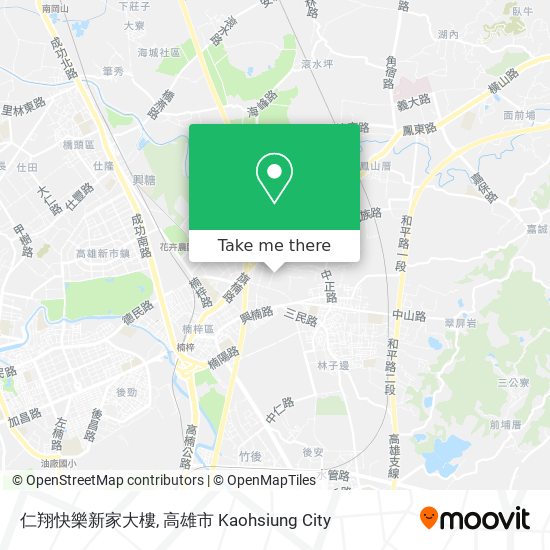 仁翔快樂新家大樓 map