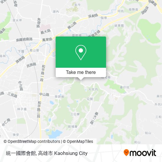 統一國際會館地圖