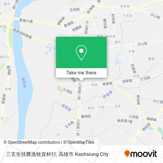 三玄生技農漁牧資材行地圖