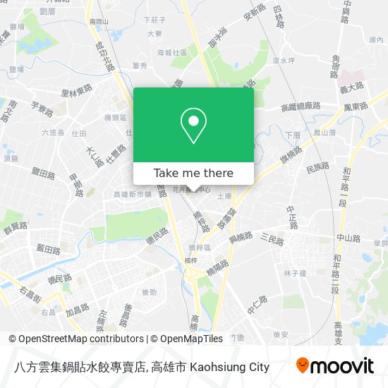 八方雲集鍋貼水餃專賣店 map