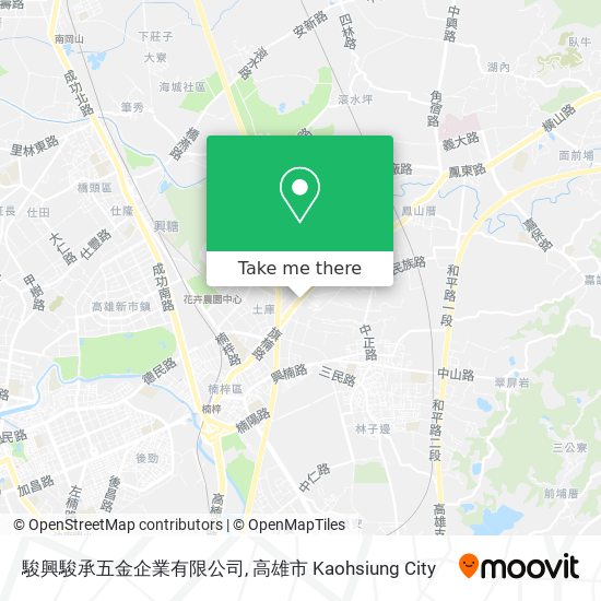 駿興駿承五金企業有限公司 map