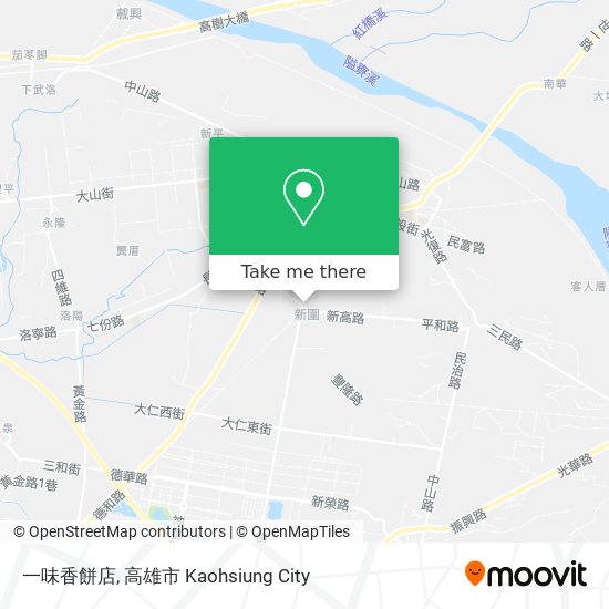 一味香餅店 map