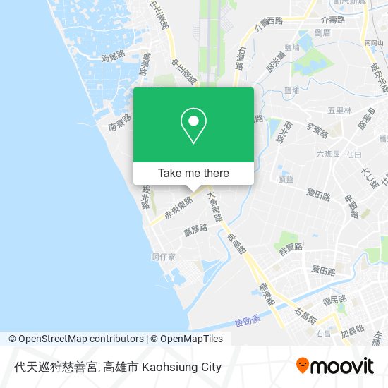 代天巡狩慈善宮 map