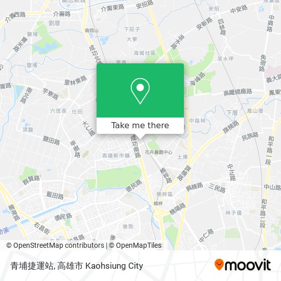 青埔捷運站地圖