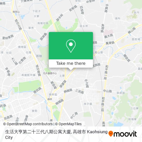生活大亨第二十三代八期公寓大廈地圖