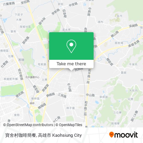 寶舍村咖啡簡餐 map