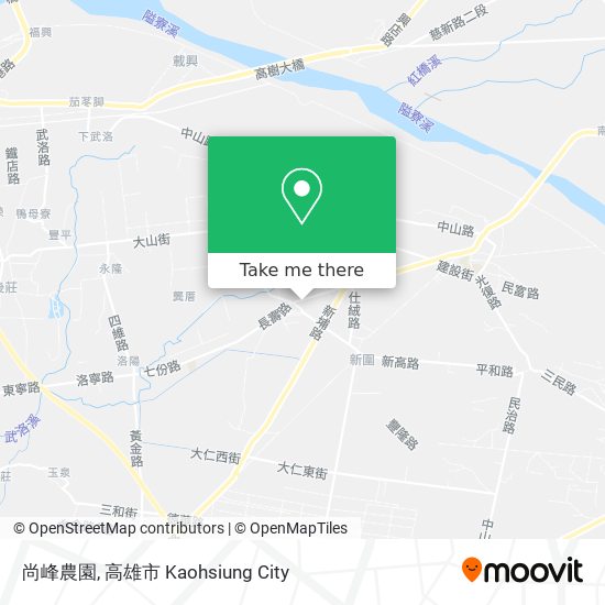 尚峰農園 map