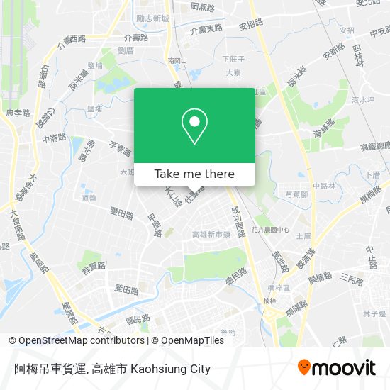 阿梅吊車貨運 map