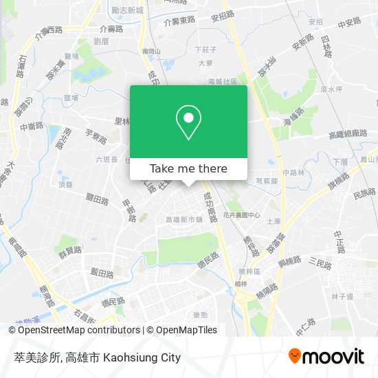 萃美診所 map