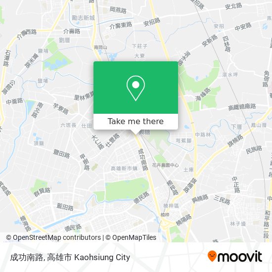 成功南路地圖