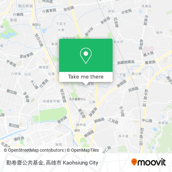 勤卷齋公共基金地圖