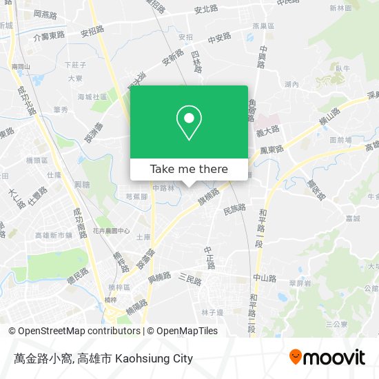 萬金路小窩 map