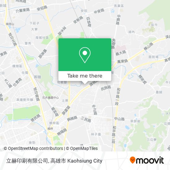 立赫印刷有限公司 map