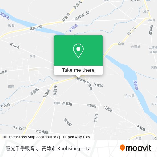 慧光千手觀音寺地圖