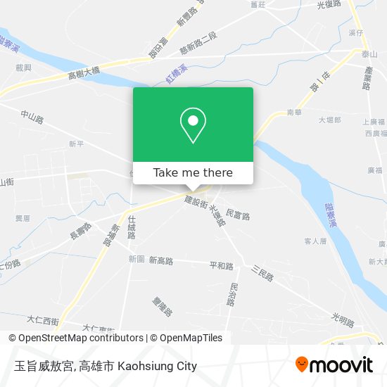 玉旨威敖宮 map