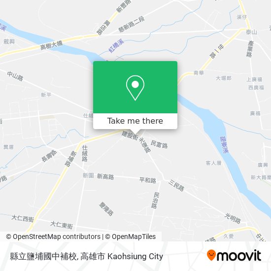 縣立鹽埔國中補校 map