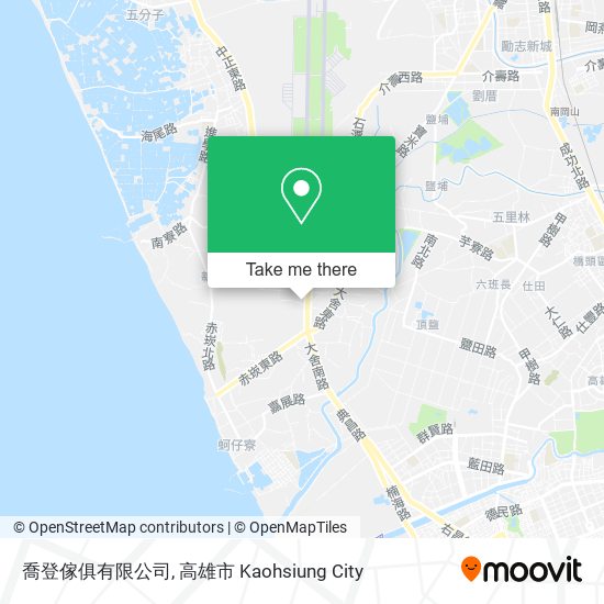 喬登傢俱有限公司 map