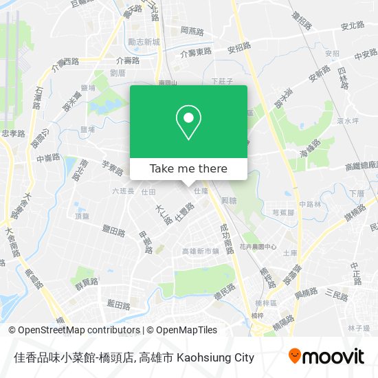 佳香品味小菜館-橋頭店 map