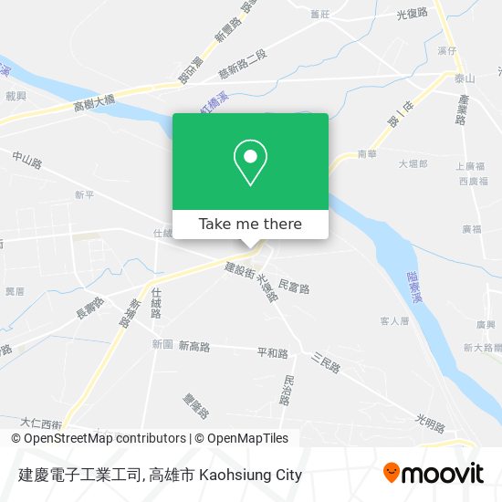建慶電子工業工司 map