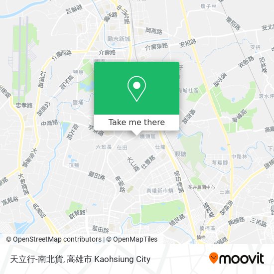 天立行-南北貨地圖