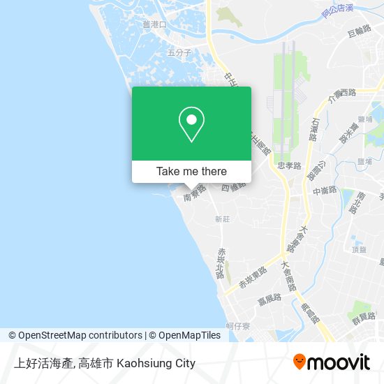 上好活海產 map