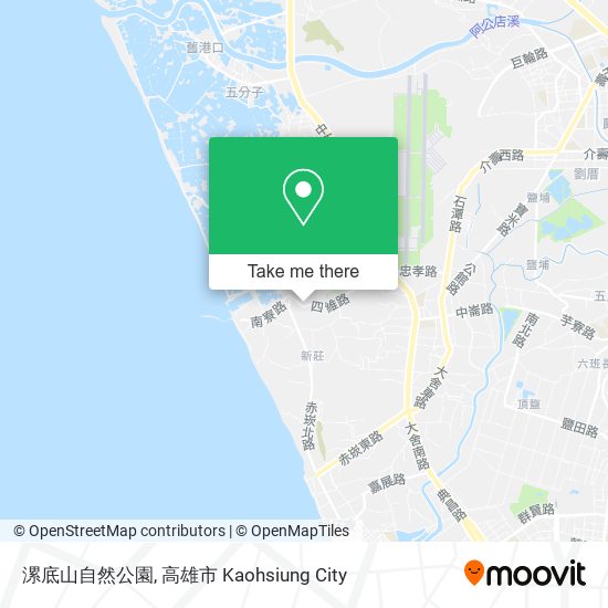 漯底山自然公園地圖