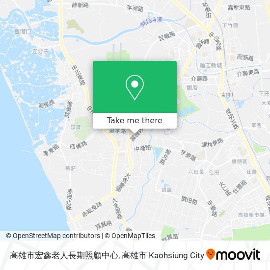 高雄市宏鑫老人長期照顧中心 map
