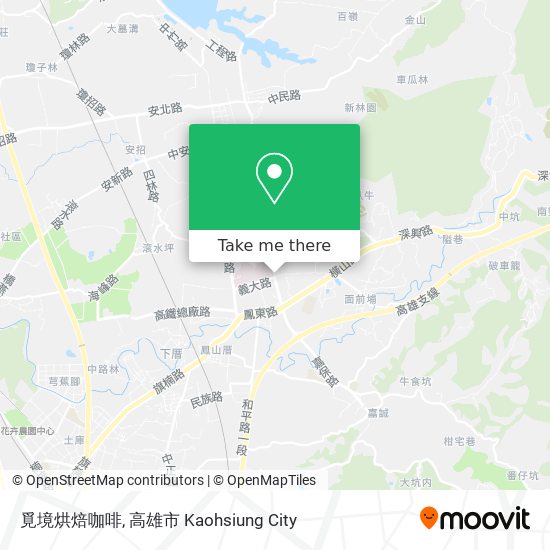 覓境烘焙咖啡 map