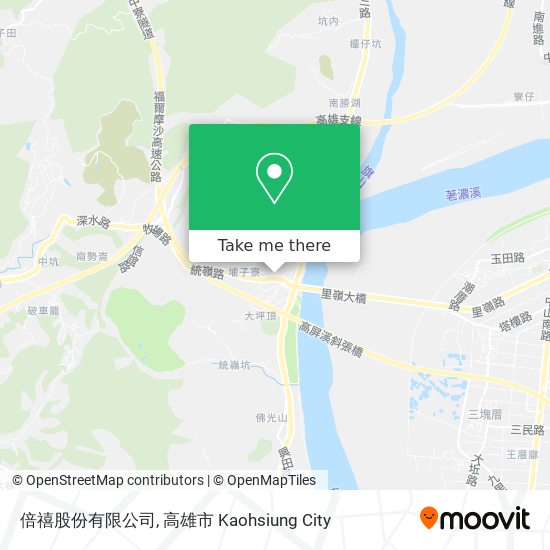 倍禧股份有限公司地圖