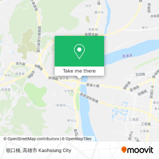 嶺口橋 map