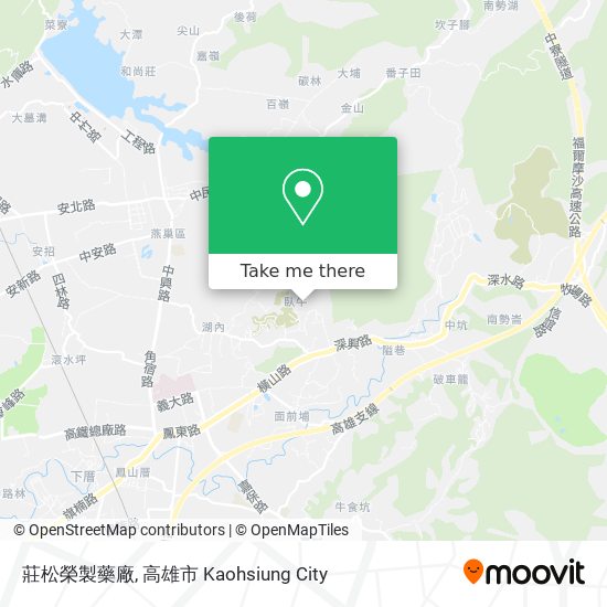 莊松榮製藥廠地圖