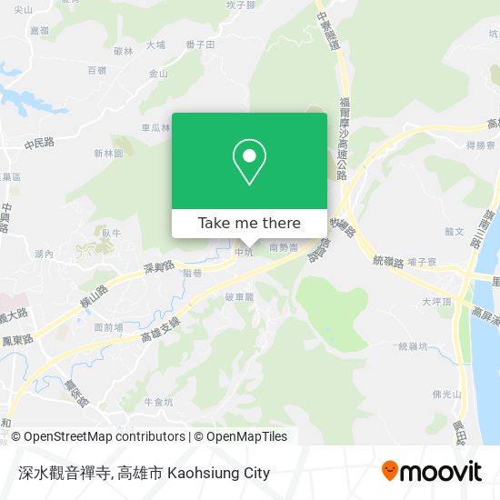 深水觀音禪寺 map