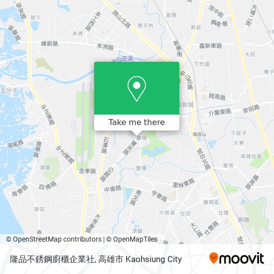 隆品不銹鋼廚櫃企業社 map