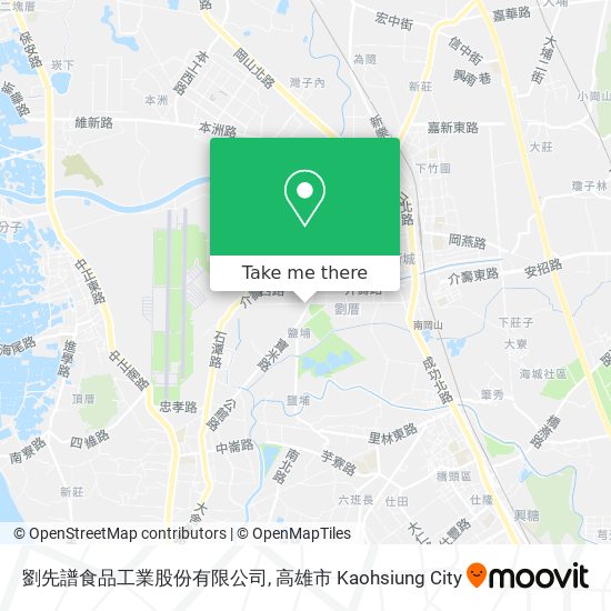 劉先譜食品工業股份有限公司地圖