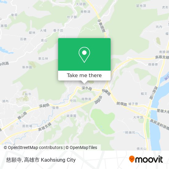 慈願寺地圖