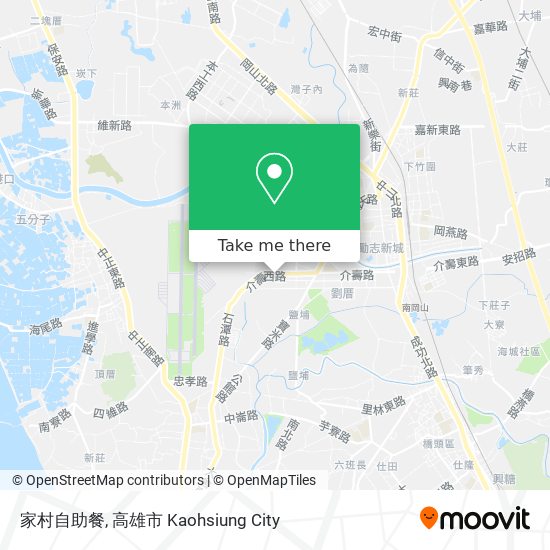 家村自助餐 map
