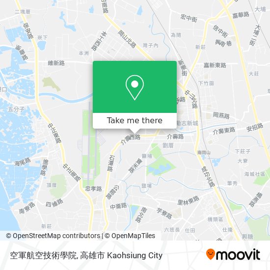 空軍航空技術學院 map