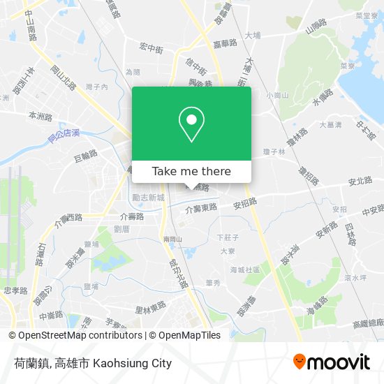 荷蘭鎮地圖